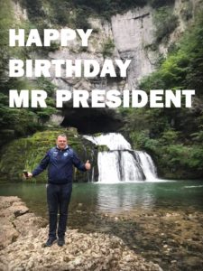 Happy birthday mr president